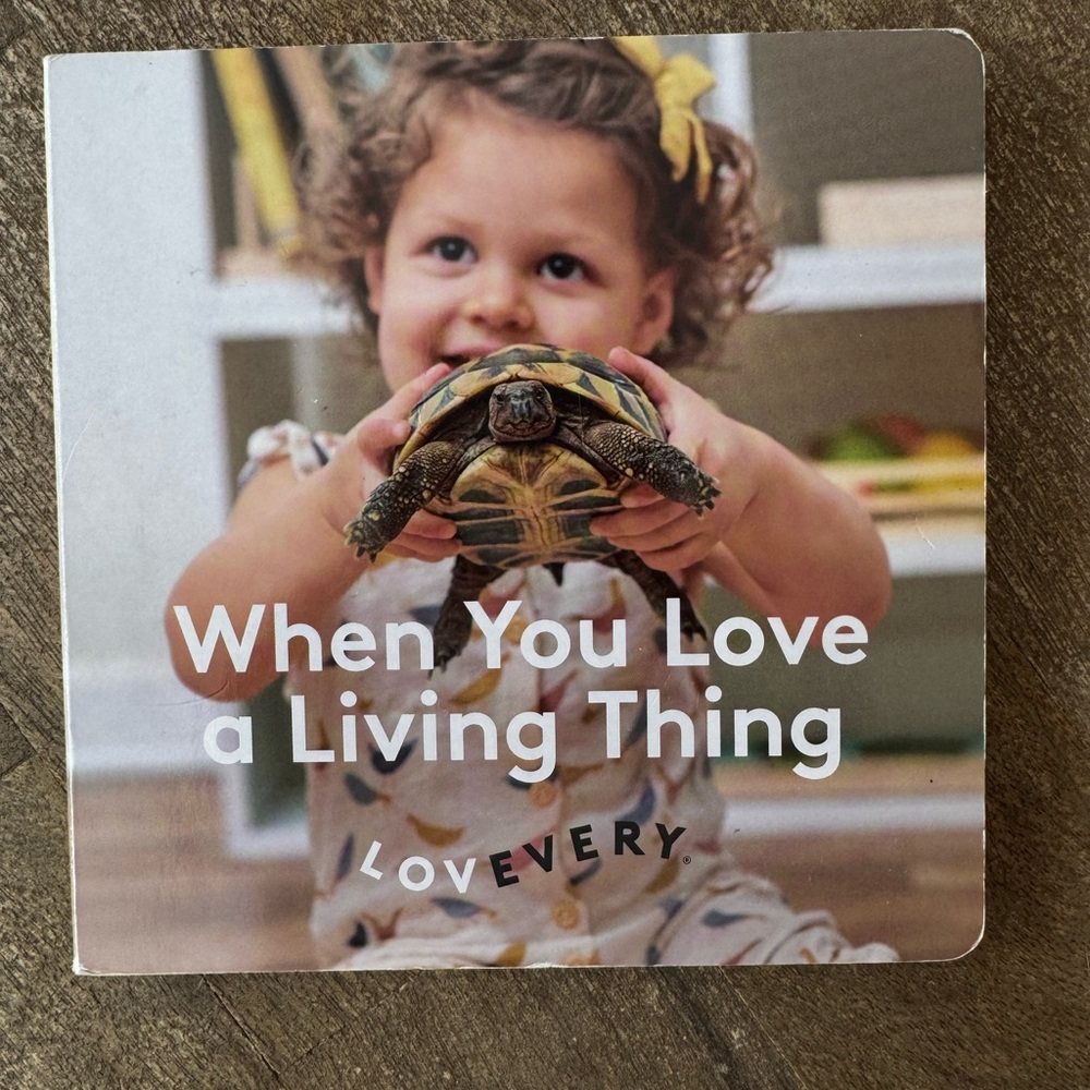 When You Love a Living Thing Lovevery lift-a-flap Book